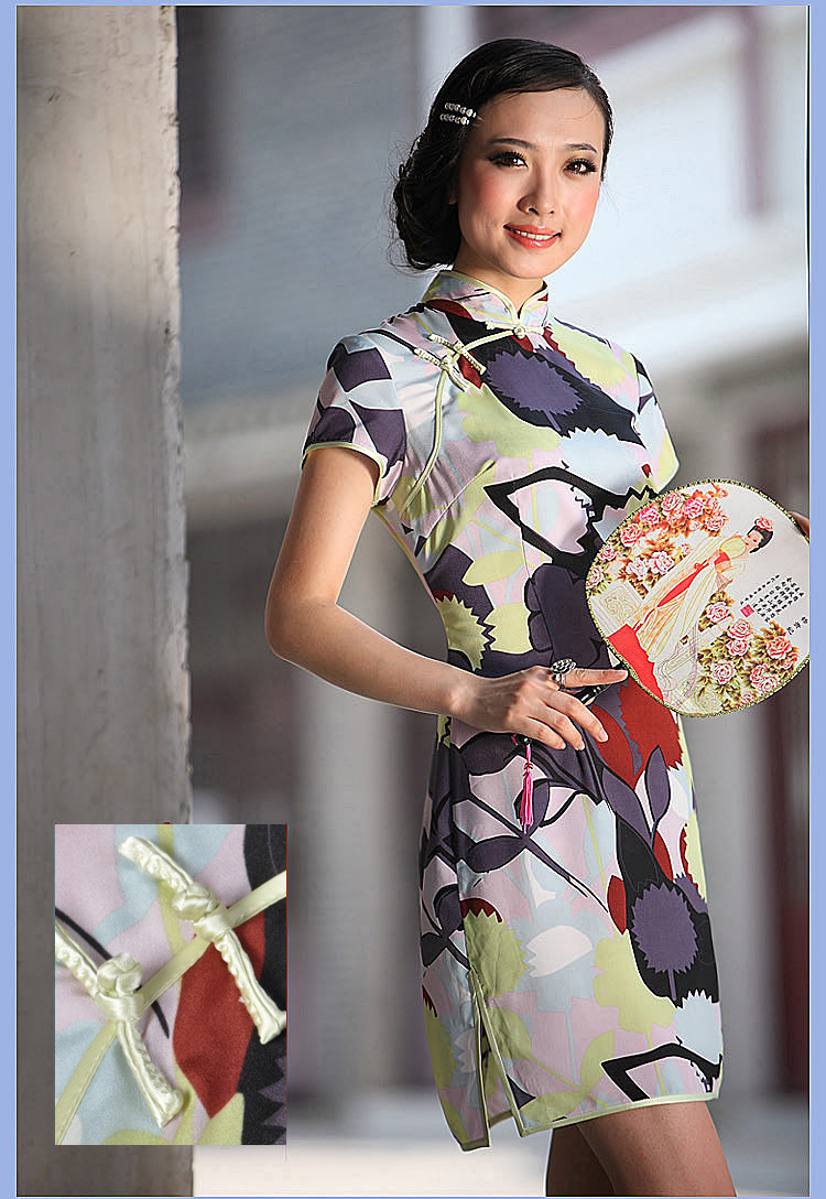 Butterfly Lovers lovely Colorful spring 2015 the new retro style improved cultivating short daily outfit 49,190 figure XL pictures, price, brand platters! Elections are good character, the national distribution, so why buy now enjoy more preferential! Health