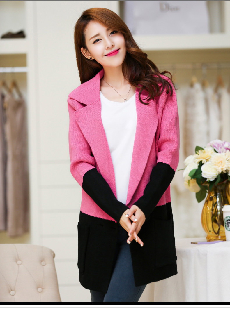 批发采购女式毛衣-<em>开衫</em>毛衣2014秋冬韩版<em>宽松</em>