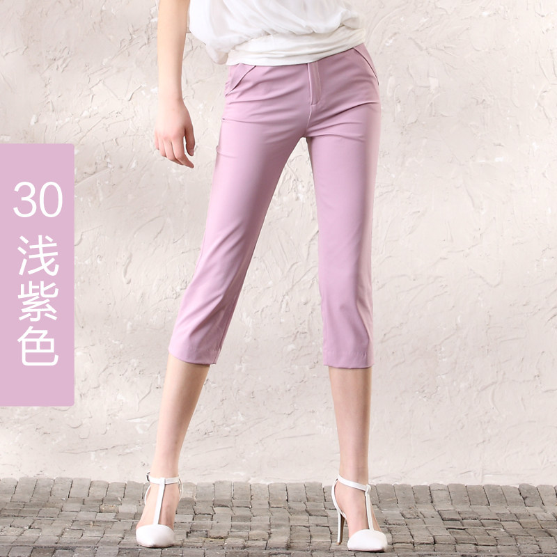 梦舒雅女裤<em>2014新款</em>薄<em>女士短裤七分</em>裤 女夏显