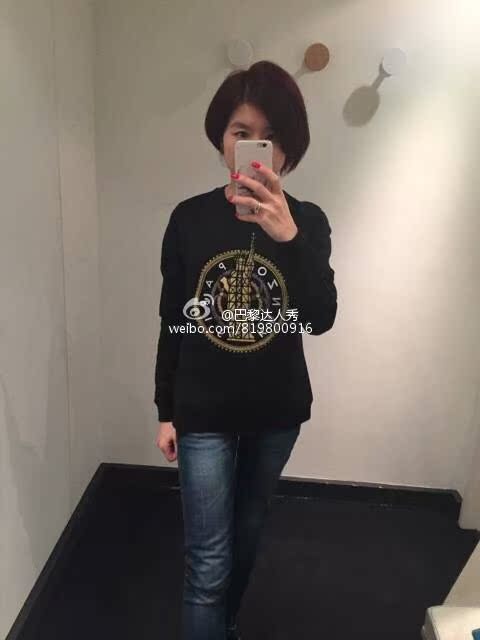 Paris special counter Purchasing agent   KENZO   christmas Limited Edition   Statue of Liberty   iron tower Flash gold   Tiger head Sweater