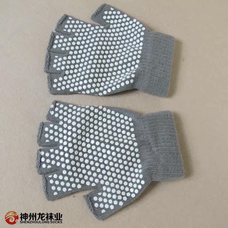 Перчатки для йоги 专业神州龙手套/瑜伽露趾手套五指瑜伽袜/防滑纯棉袜子套装b51 OTHER