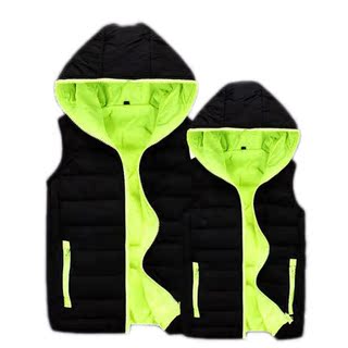 版<em>背心</em>棉<em>马甲</em>女男加厚修身<em>男装</em>外套情侣<em>马甲秋</em>