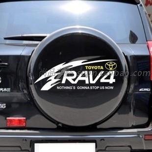 toyota rav4 wheel cover stickers #3