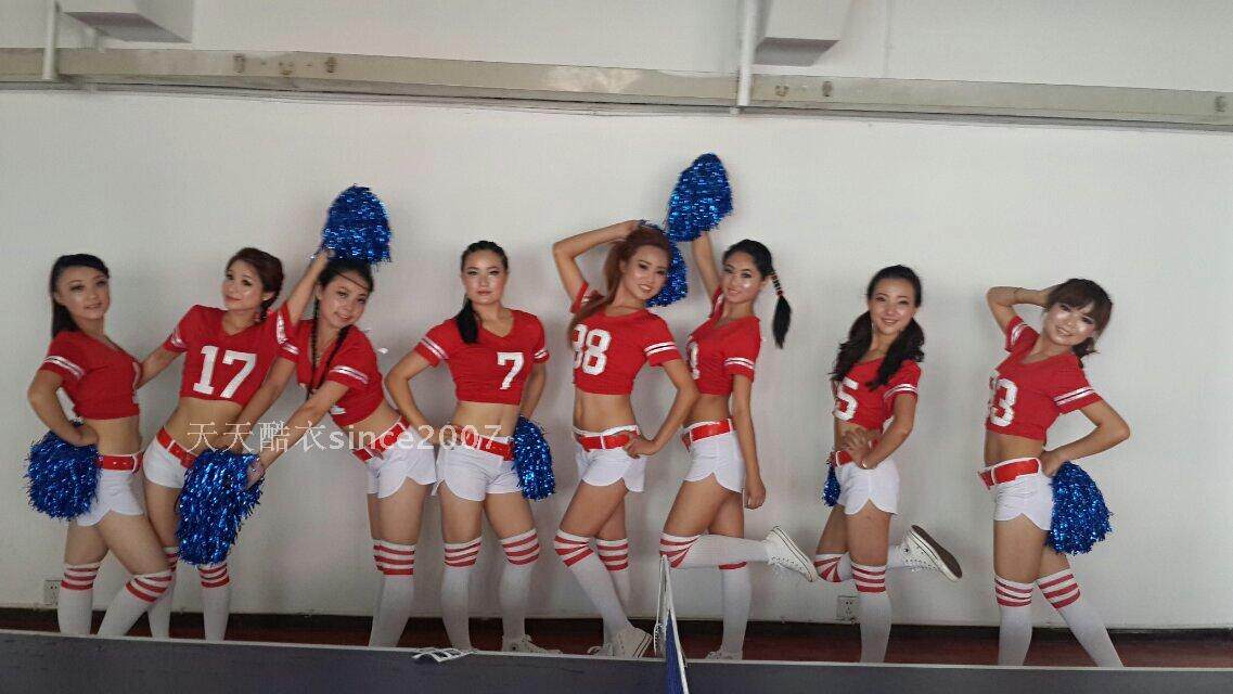 演出服啦啦操<em>服装</em> 足球宝贝 <em>少女时代同款</em> 拉拉