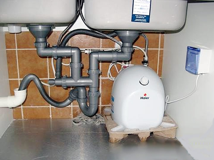 海尔小厨宝fcd-x6.6/8.8 电热水器 上下出水 储水式 正品8年保修