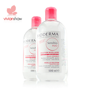 包邮正品Bioderma贝德玛舒妍洁肤卸妆水500m