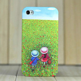 几米iphone 4/4s 外壳 保护壳 Jimmy 手机套 漫画 手机壳 配件