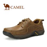 CAMEL骆驼 牛皮系带 日常休闲男鞋 低帮鞋 0572306