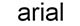 arial