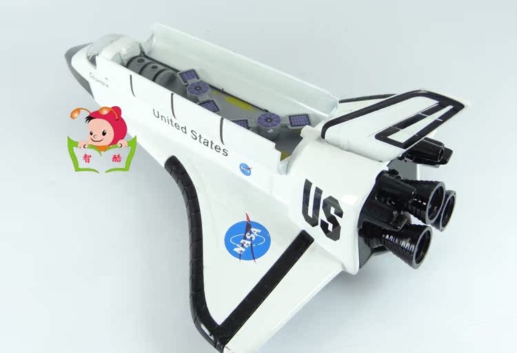 航天飞机模型玩具 合金飞机 回力飞机 奋进号 儿