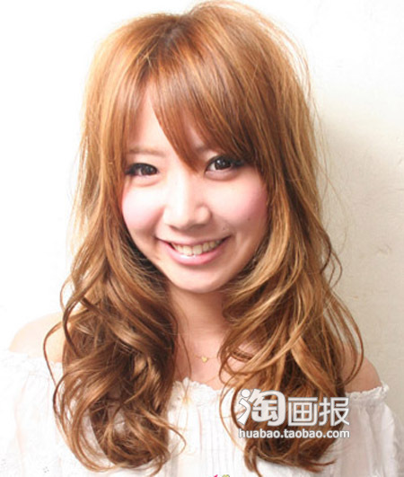 中长款超红梨花头韩式蓬松发型扎法九月夺目新