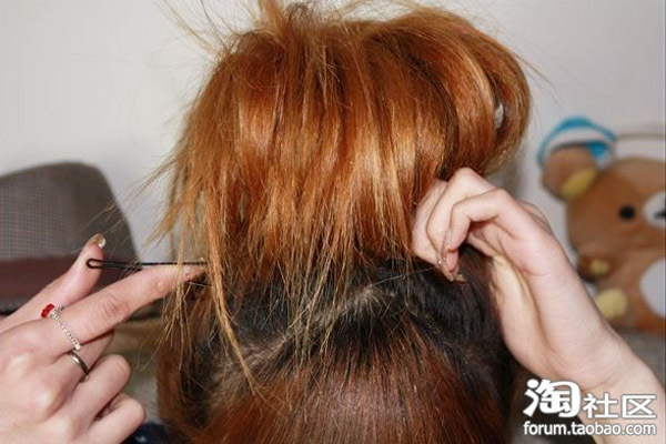<em>夏天</em>绝美超深咖啡色<em>头发</em>的图片大花苞头!人见