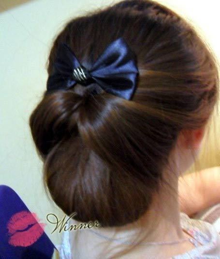 我<em>扎辫子</em>的方法图解的<em>发型</em>我做主!将<em>韩式</em>盘发