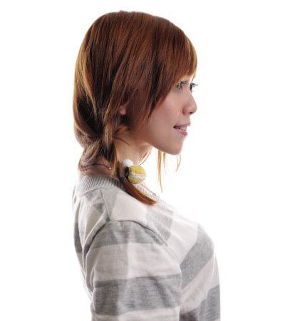 扎卷头发的方法图解DIY日系最潮的手编麻花辫