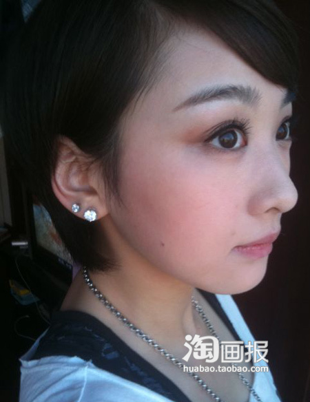 素颜俏皮可爱!大热古装美女<em>穆婷婷生活</em>照(第1