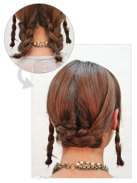 四款淑女盘适合<em>头发少</em>的盘发型发DIY_新浪网