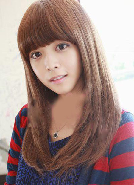 <em>头发</em>少的人适合什么发型图片韩系发型 瘦脸效