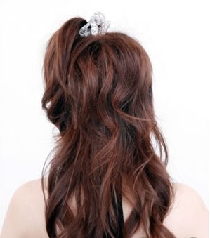 改变<em>菱形脸</em>适合的<em>发型马尾</em>,加速你的异性缘_p