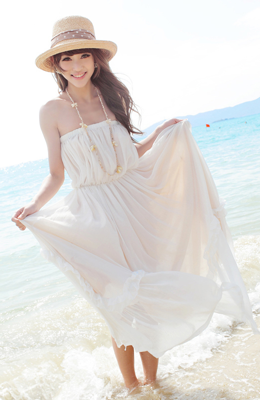 2012夏季<em>女生</em>流行<em>长裙</em> 清新甜美最迷人 | 秀生