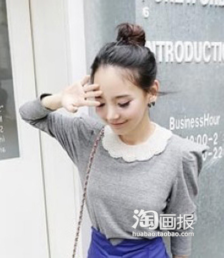 韩式简单盘发 中长发<em>扎头发的方法</em>秋日轻松抢
