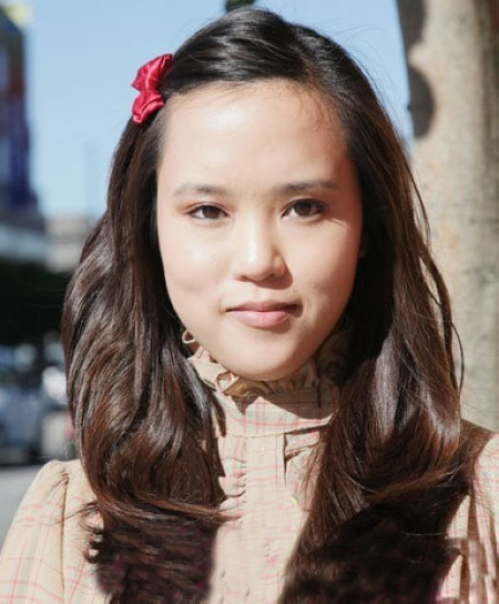 现代女性独立气质OL职业扎发