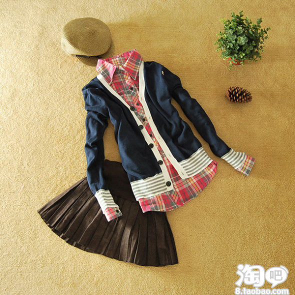 谁能推荐几件可以<em>配格子衬衣</em>的<em>开衫</em>啊-淘宝开