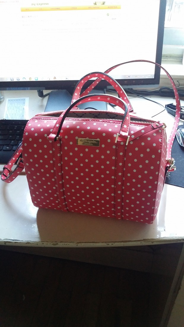 购于官网的kate spade NEW YORK 甜美系小包包