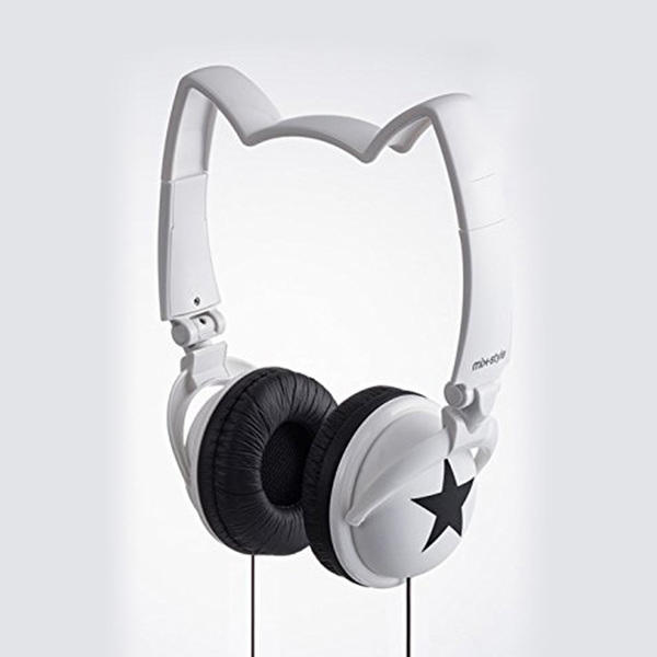 日本mix 五角星猫咪耳机头戴式耳机
