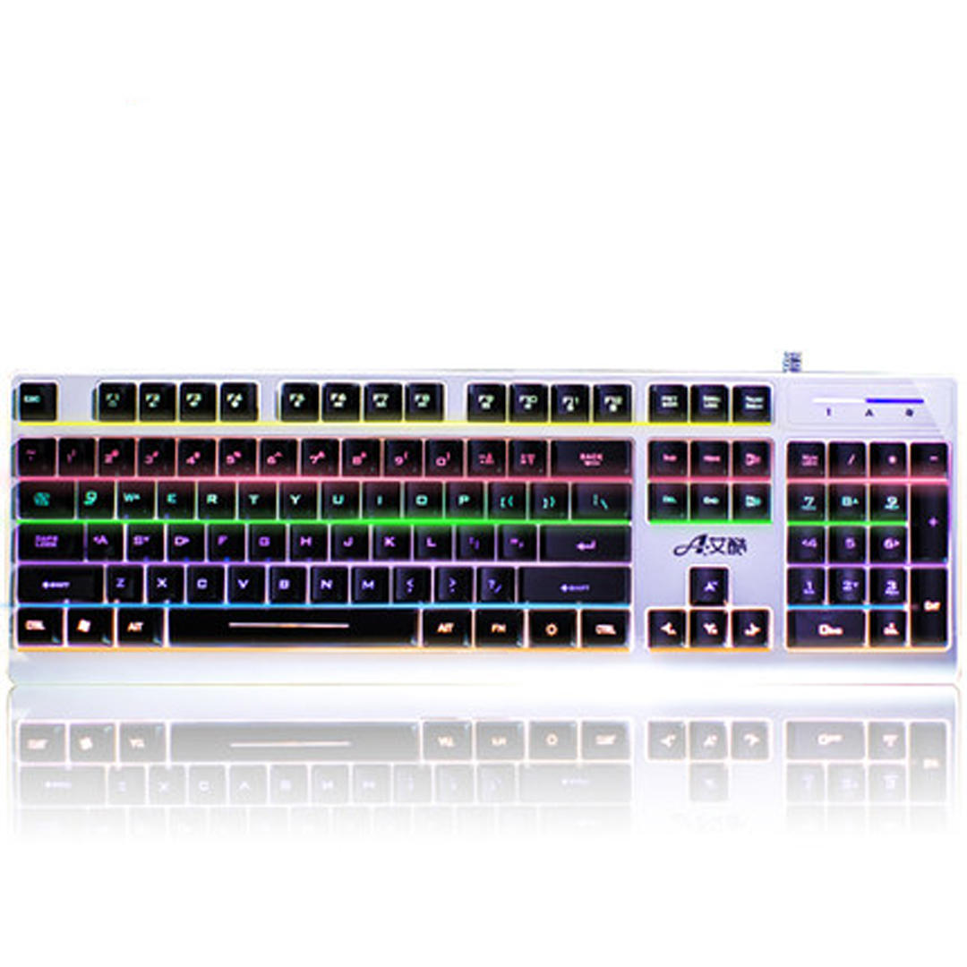 机械键盘背光键盘有线游戏键盘lol键盘电脑键盘