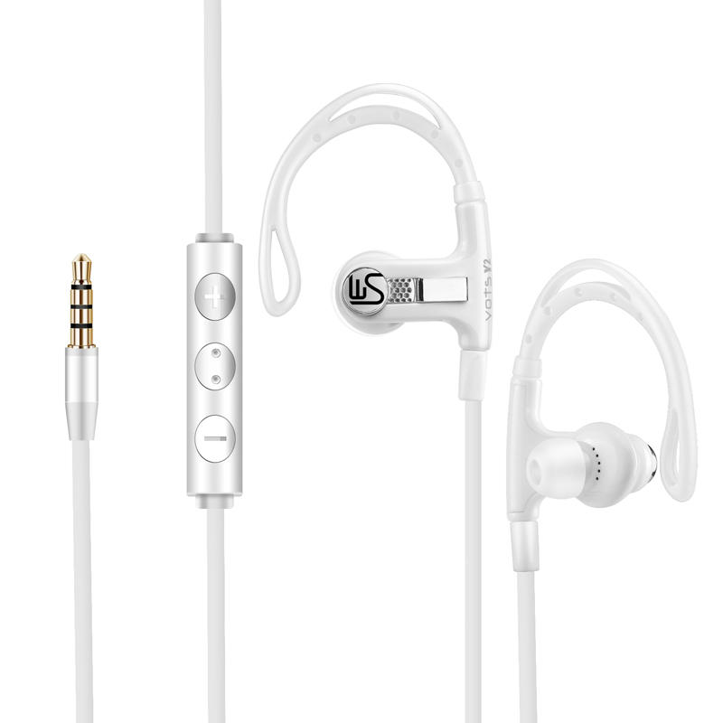 入耳式线控重低音跑步耳机