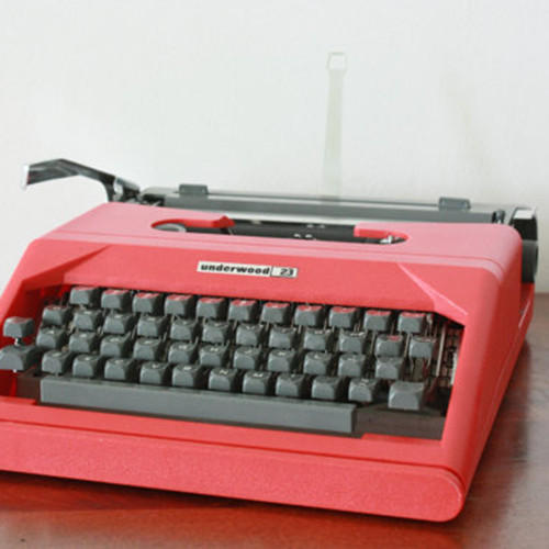Typewriter㊣ 80年代收藏手动键盘老式打印机