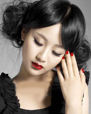 <em>拉头发</em>的危害13款明星花样刘海比拼谁比谁潮