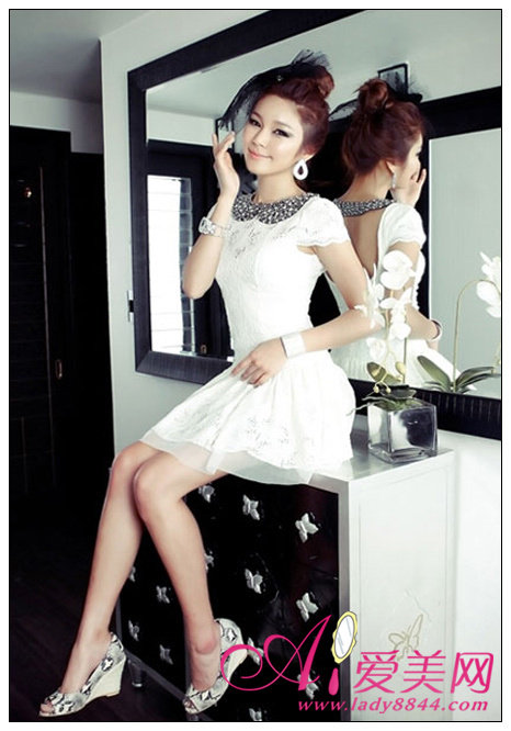 娇小女这样穿衣 <wbr>清凉裙玩转优雅范