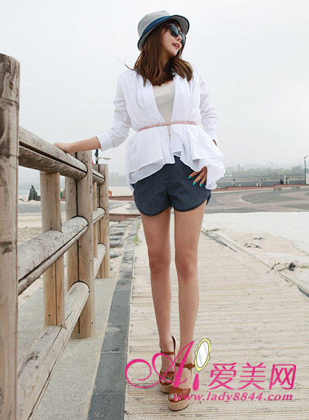 娇小女这样穿衣 <wbr>清凉裙玩转优雅范