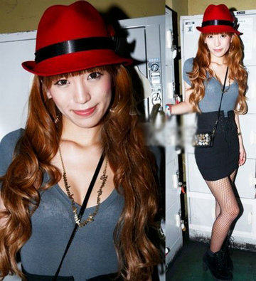 园风格的真人发型栗子<em>色</em>染发 - 造型日记 - 化妆