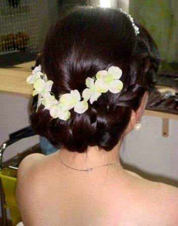 端庄雅致新职业<em>盘发</em>娘<em>发型</em>尽显华贵高雅_xu7