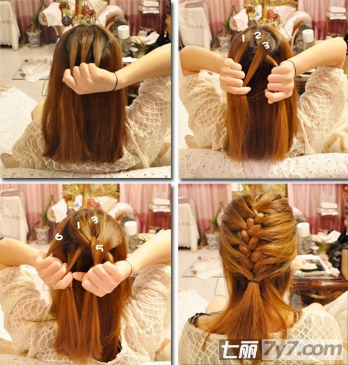 四款<em>简单</em>韩式<em>发型扎法步骤</em>_宜兴浓浓婚庆公馆